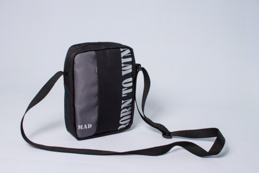 Месенджер Nomo сірий від MAD born to win™