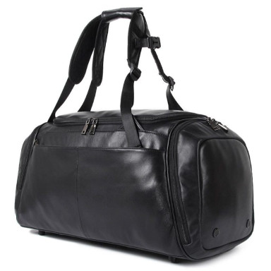 Large travel leather bag X-6010A John McDee