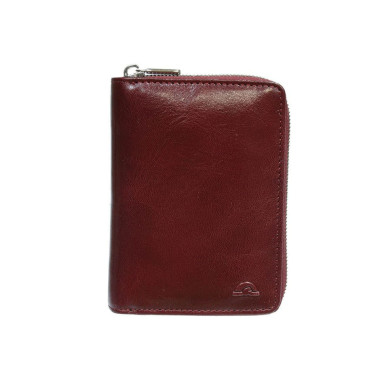 Leather wallet Nevada 3767 rosso red