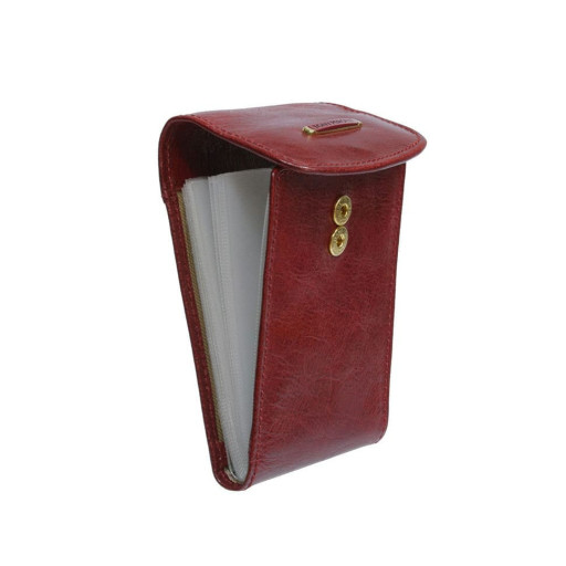 Кредитниця шкіряна Topkapi 1703 rosso червоний