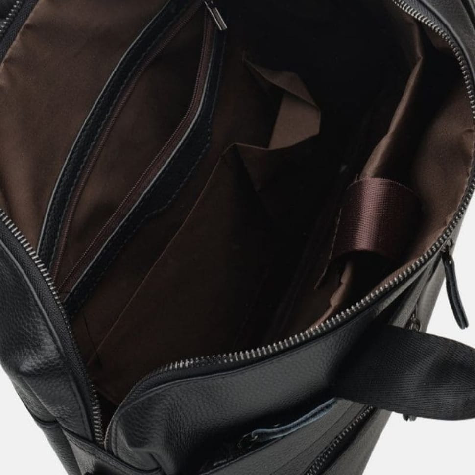 Чоловіча шкіряна сумка Keizer k17122a-black