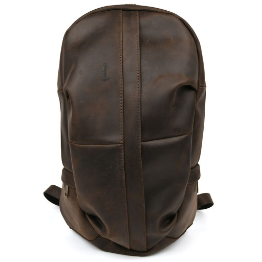 Чоловічий шкіряний рюкзак коричневий крейзі хорс RC-7340-3md TARWA