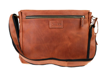 Large leather document bag A4 Sullivan 742-17-1(50)