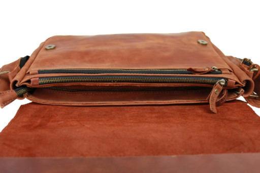 Сумка для документів велика шкіряна А4 Sullivan 742-17-1(50)