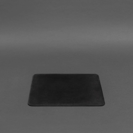 Килимок для мишки з натуральної шкіри 1.0 чорний Crazy Horse