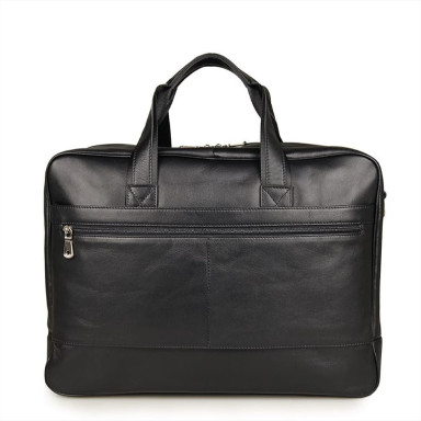 Beautiful and roomy travel bag made of genuine leather John McDee JD7319A