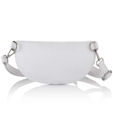 Сумка на пояс кожаная Virginia Conti Italy - Art2204white
