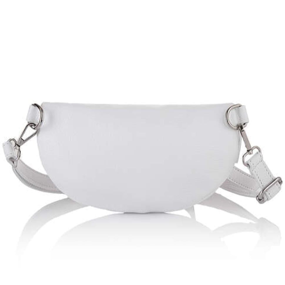 Сумка на пояс кожаная Virginia Conti Italy - Art2204white