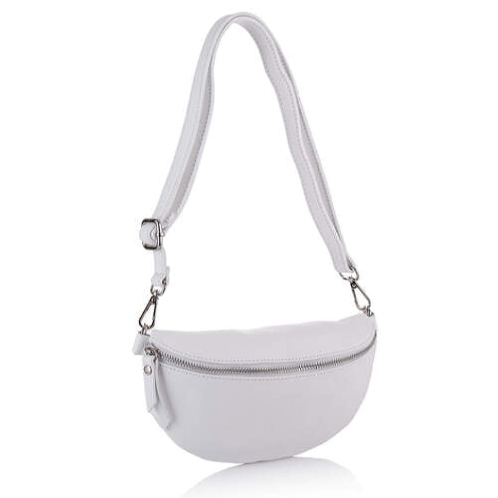 Сумка на пояс кожаная Virginia Conti Italy - Art2204white