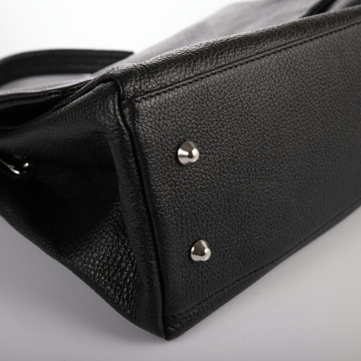 Шкіряна жіноча сумка Virginia Conti (Італія) - VC2661black