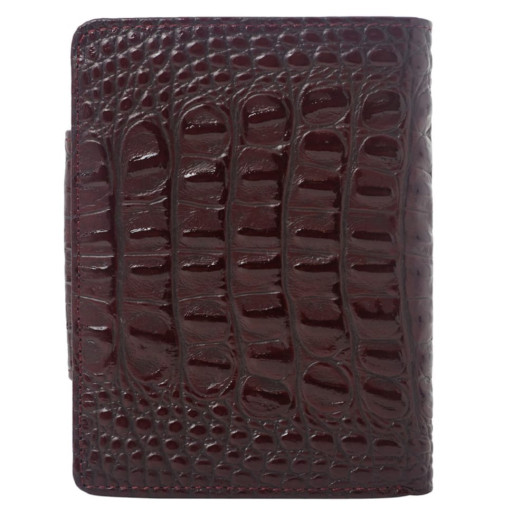 Гаманець жіночий Desisan 086-3039 бордо кроко