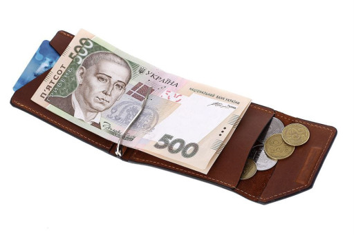 Затиск для грошей Soldi, теракот GP 120123