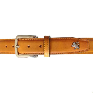 Pratesi BCO003 - Belt in cow leather Bruce Cognac