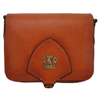Pratesi BAR530 - Mandri Cross Body Bag in cowhide leather Mandri Orange