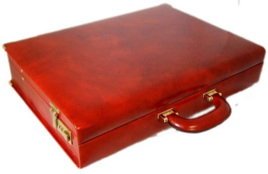 Pratesi RCH317/9 - Machiavelli Attach Case in cow leather Radica Chianti