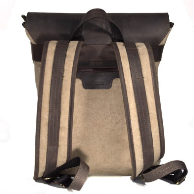 Urban backpack, canvas + leather RSc-3880-4lx brand TARWA