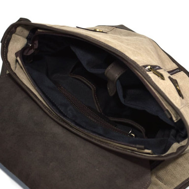 Urban backpack, canvas + leather RSc-3880-4lx brand TARWA