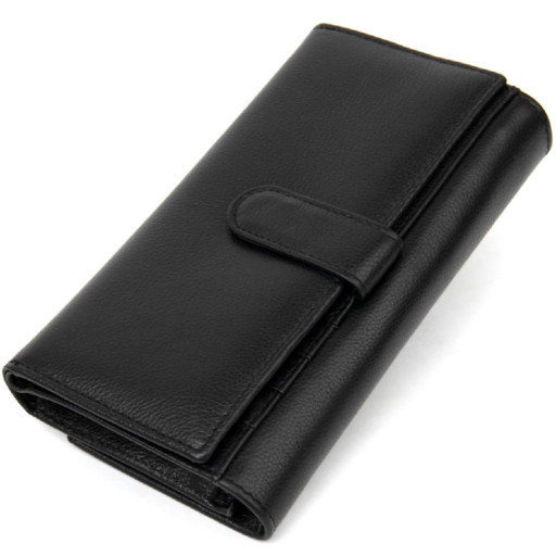 Универсальный женский кошелек ST Leather 19388 Черный