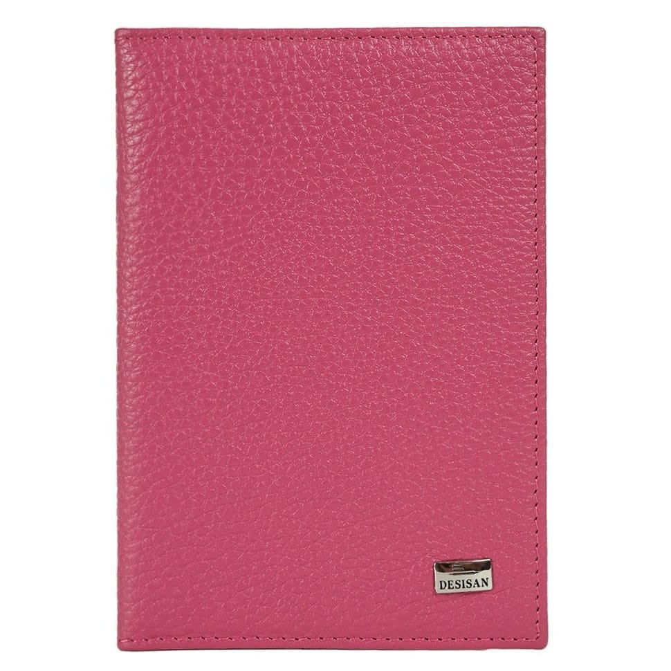 Паспорт шкіра Desisan-369 рожевий флотар