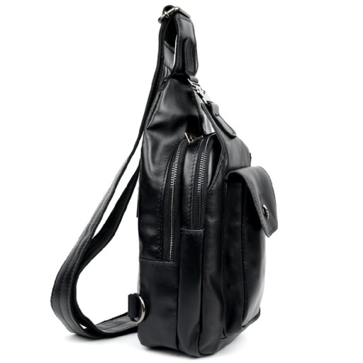 Fashionable backpack sling on one harness black TARWA GA-4007-3md