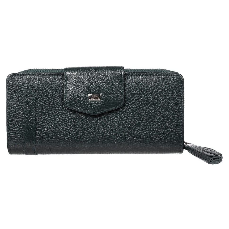 Гаманець жіночий шкіряний Desisan 731-314 зелений флотар