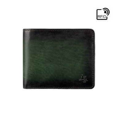 Men's wallet Visconti AT58 Milo with RFID (Burnish Green)