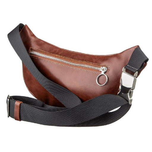 Поясна сумка GRANDE PELLE 11141 Коричнева