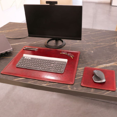 Office Set Leather desk pad and mouse pad Tuscany TL141980 