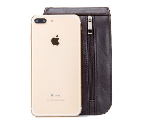 Сумка вертикальна напоясний Bull CB1002A з натуральної шкіри