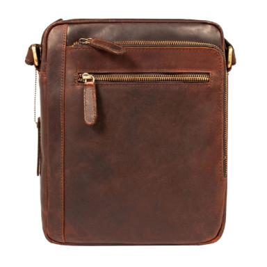 Cумка мужская Ashwood K42 Brown (Коричневый)