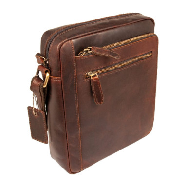 Cумка мужская Ashwood K42 Brown (Коричневый)