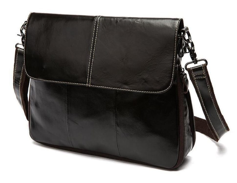 Чоловічі шкіряні сумки через плече горизонтальні Bexhill Bx8007C