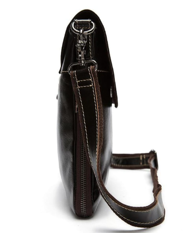 Чоловічі шкіряні сумки через плече горизонтальні Bexhill Bx8007C