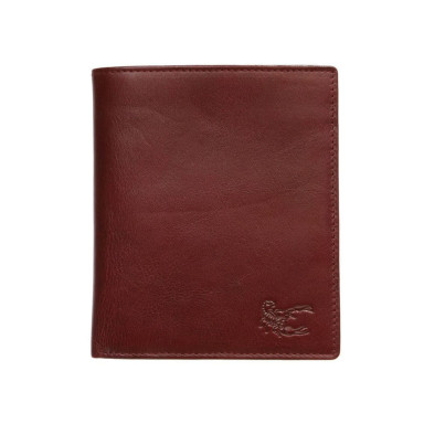Leather wallet Monterosso 4088 rosso red