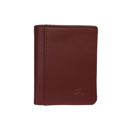 Кредитниця шкіряна New Rainbow 1034 rosso червоний