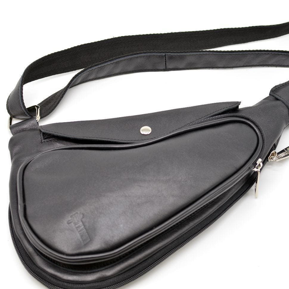 Practical one-shoulder backpack made of calfskin GA-3026-3md Tarwa brand