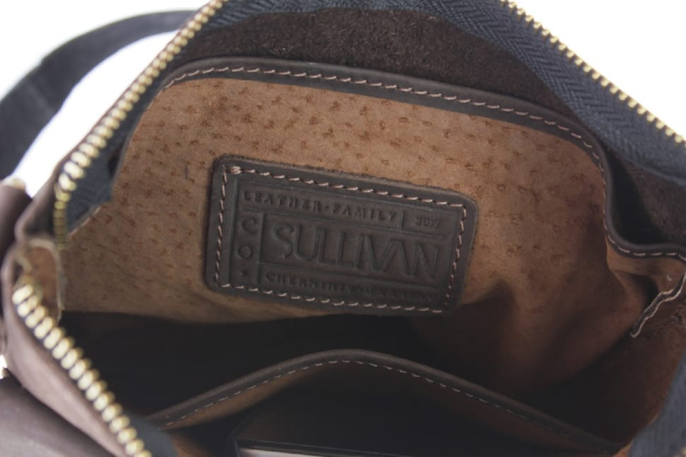 Сумка чоловіча шкіряна планшетка SULLIVAN 35438 (25) коричнева