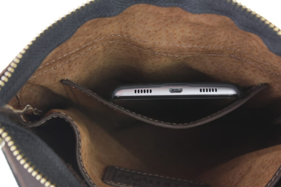 Сумка чоловіча шкіряна планшетка SULLIVAN 35438 (25) коричнева