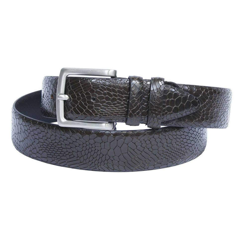 Шкіряний ремень 470 moro коричневий TONY PEROTTI