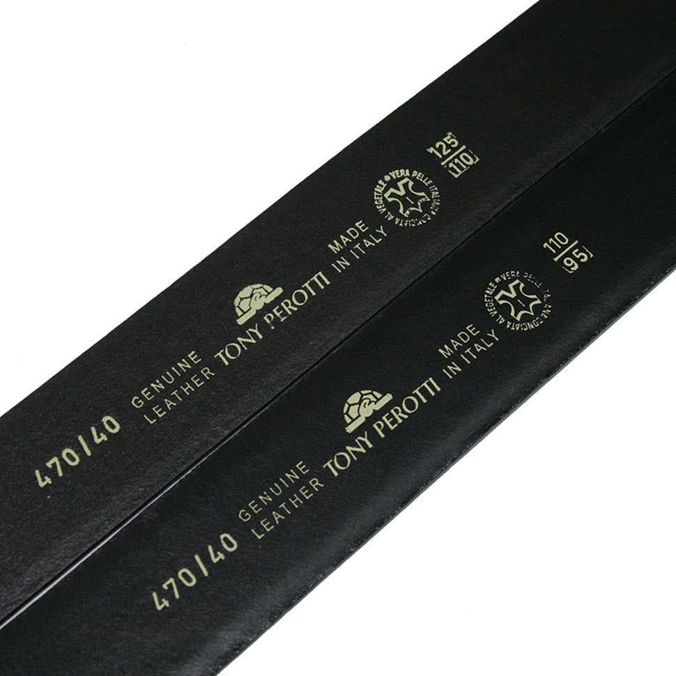 Шкіряний ремень 470 moro коричневий TONY PEROTTI