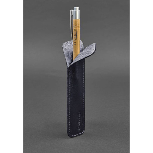 Шкіряний чохол для ручки 2.0 Синій