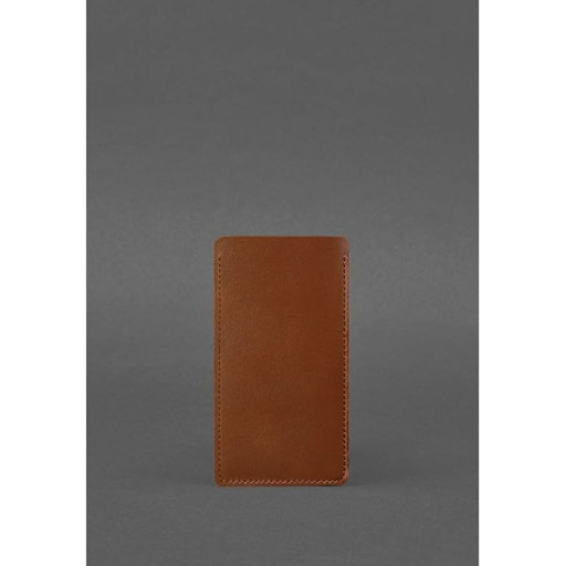 Шкіряний чохол для iPhone 13 Світло-коричневий