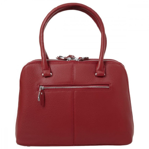 Сумка жіноча шкіряна DOR FLINGER DF2020578-04 темно-червона