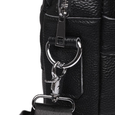 Мужская кожаная сумка Keizer K11688-black