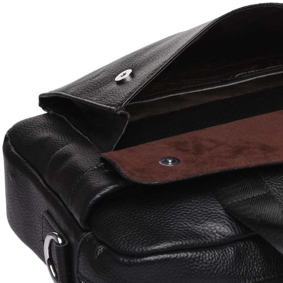 Чоловіча шкіряна сумка Keizer K11688-black