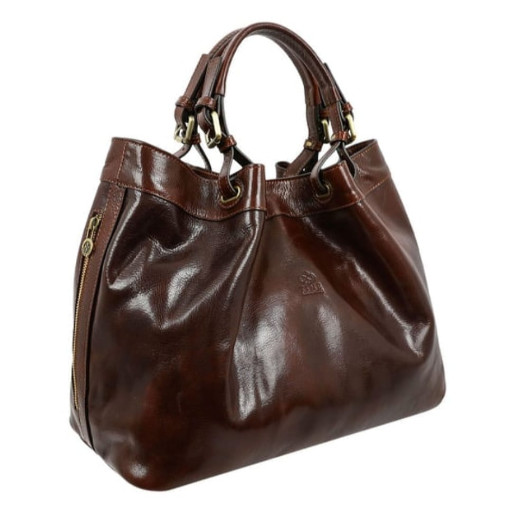 Шкіряна сумочка - The Betrothed - коричнева Time Resistance 5221401