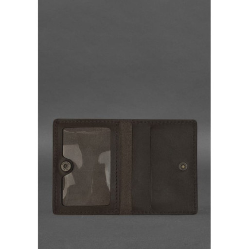 Шкіряна обкладинка для посвідчення водія, ID і пластикових карток 2.2 коричнева