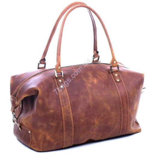 Функціональна шкіряна сумка бренду Мануффато