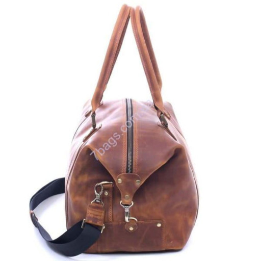 Функціональна шкіряна сумка бренду Мануффато