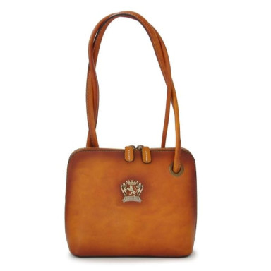 Pratesi BCO468 - Roccastrada Woman Bag in cow leather Bruce Cognac